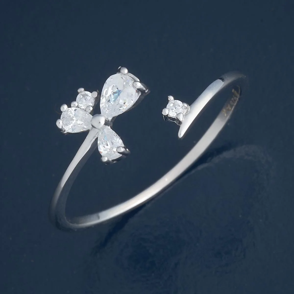 92.5 Silver Finger Ring 182914 - Image 6
