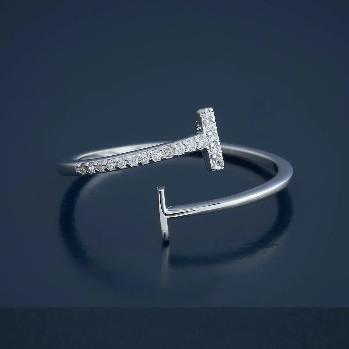 92.5 Silver Finger Ring 182915 - Image 3