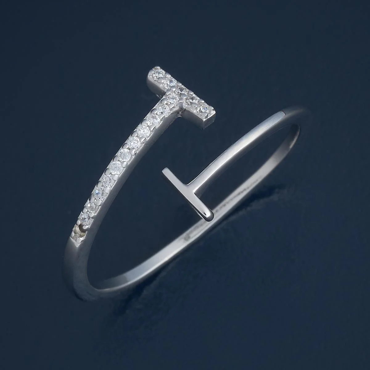 92.5 Silver Finger Ring 182915 - Image 6