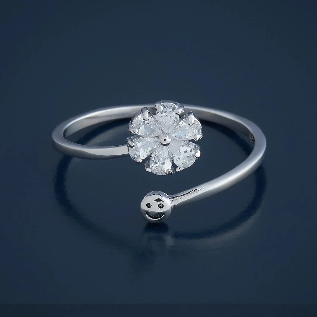 92.5 Silver Finger Ring 182916 - Image 3