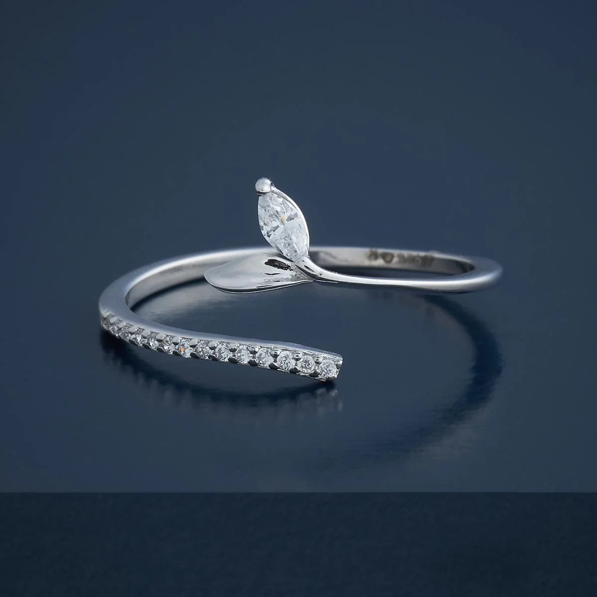 92.5 Silver Finger Ring 182917 - Image 3