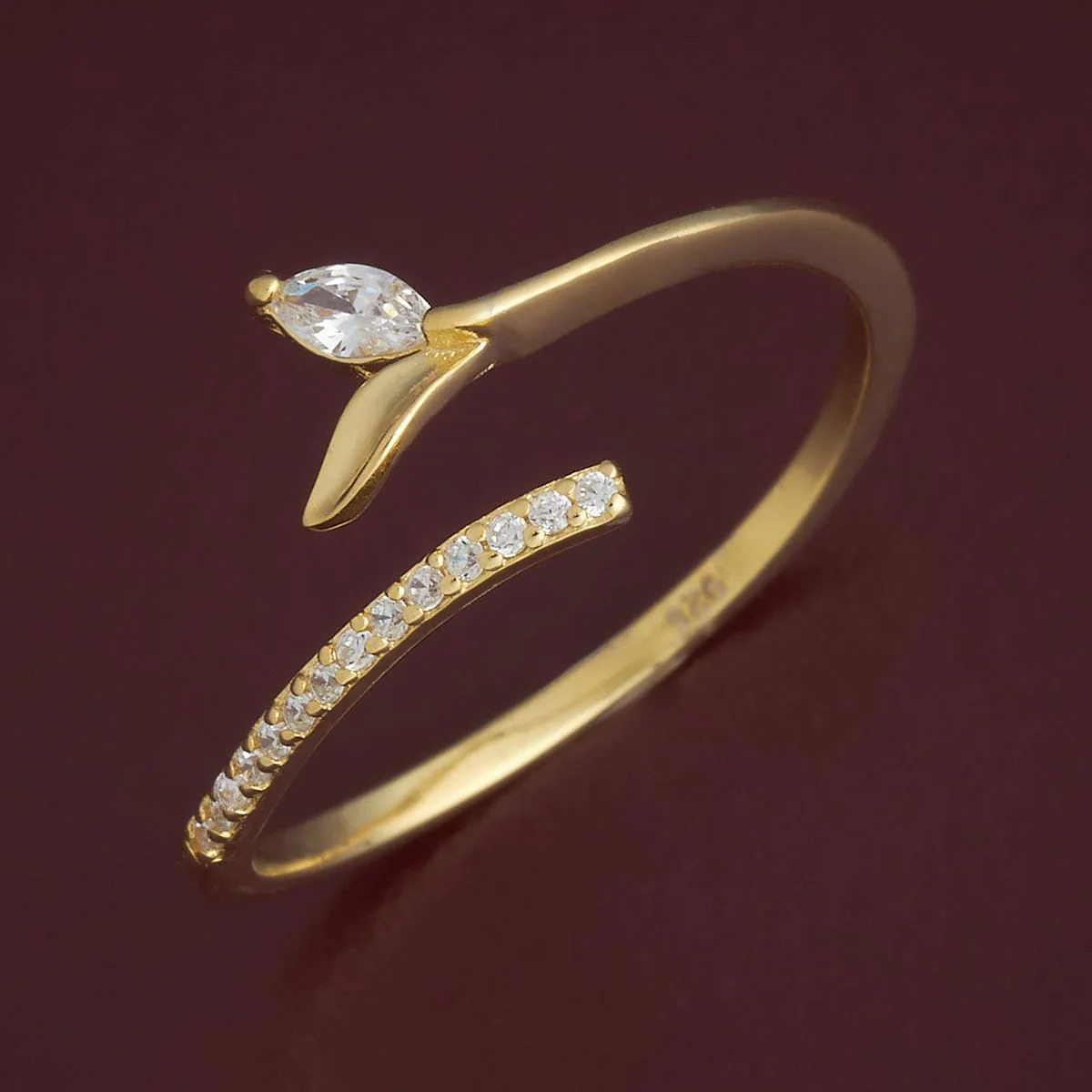 92.5 Silver Finger Ring 182917 - Image 4