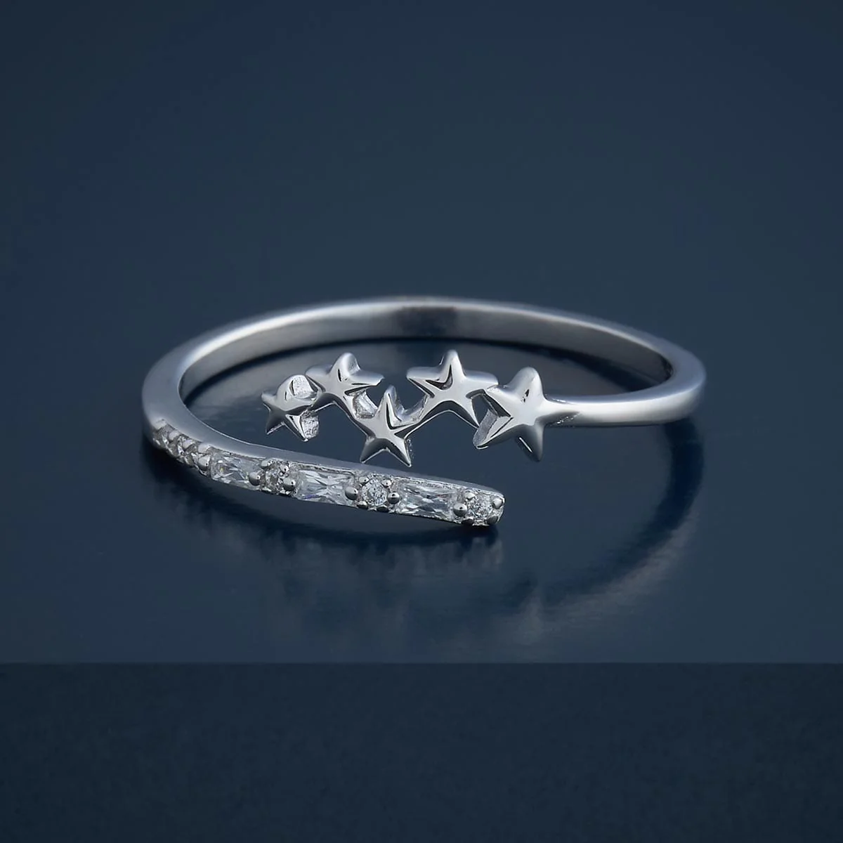 92.5 Silver Finger Ring 182918 - Image 3