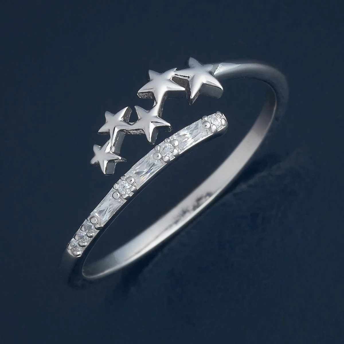 92.5 Silver Finger Ring 182918 - Image 6