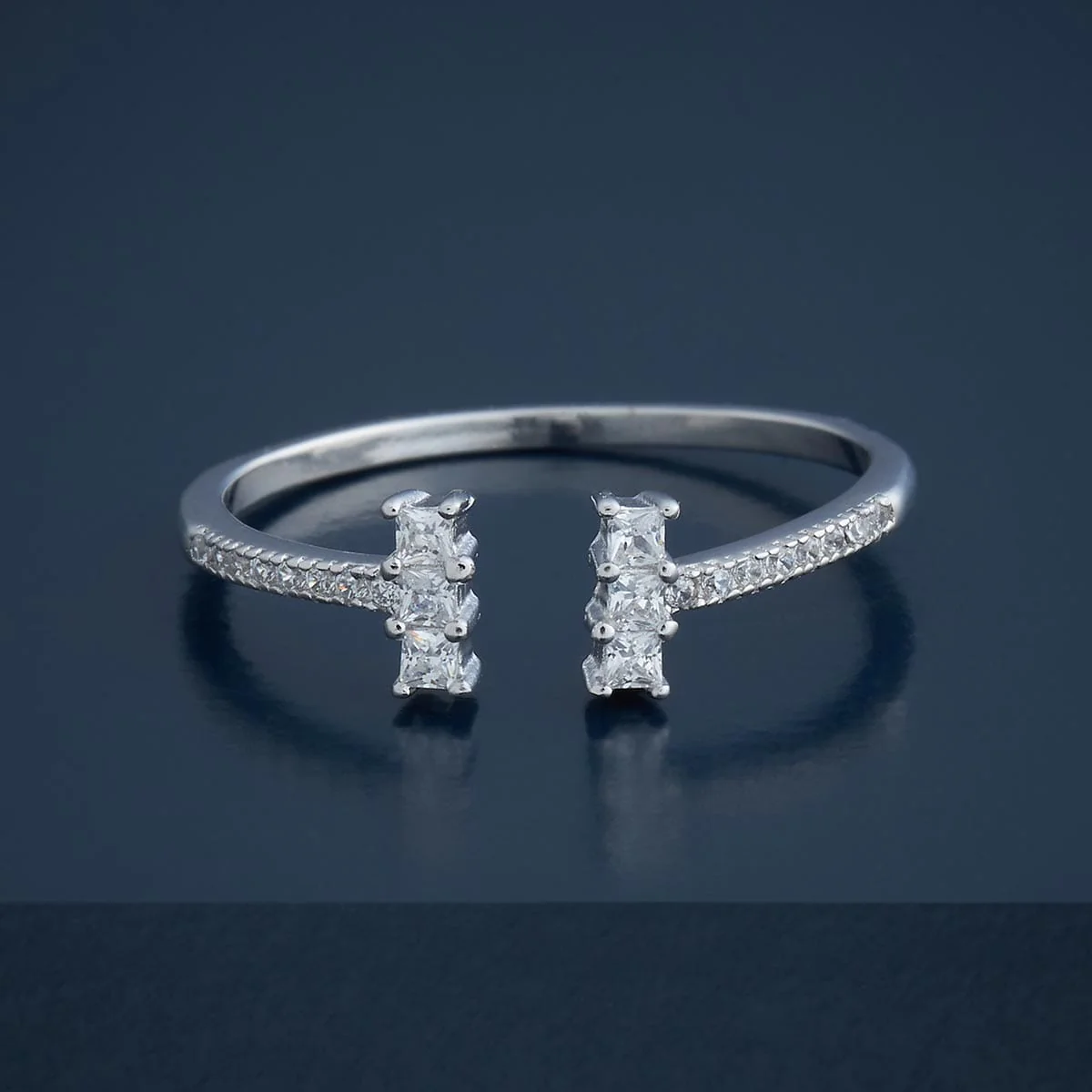 92.5 Silver Finger Ring 182920 - Image 3