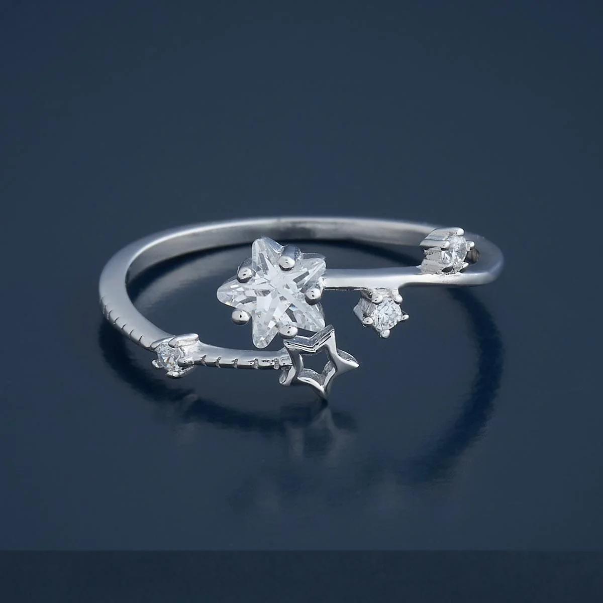92.5 Silver Finger Ring 182923 - Image 3