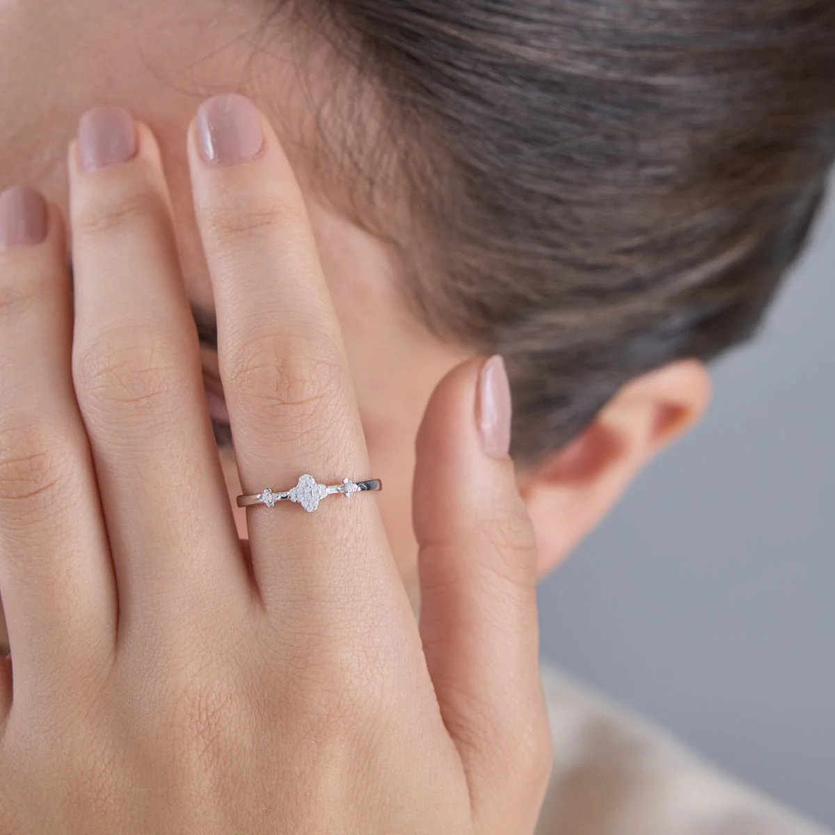 92.5 Silver Finger Ring 182927 - Image 2