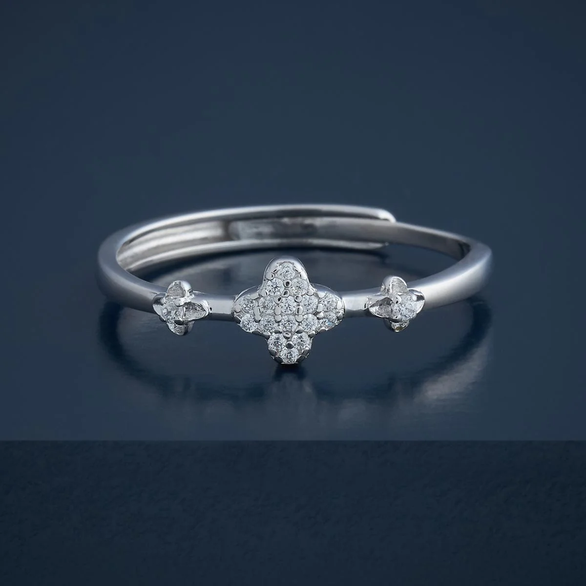 92.5 Silver Finger Ring 182927 - Image 3