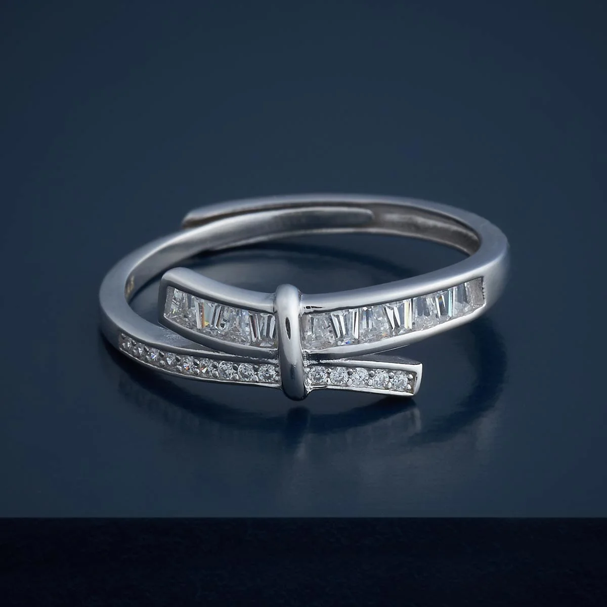 92.5 Silver Finger Ring 182929 - Image 3