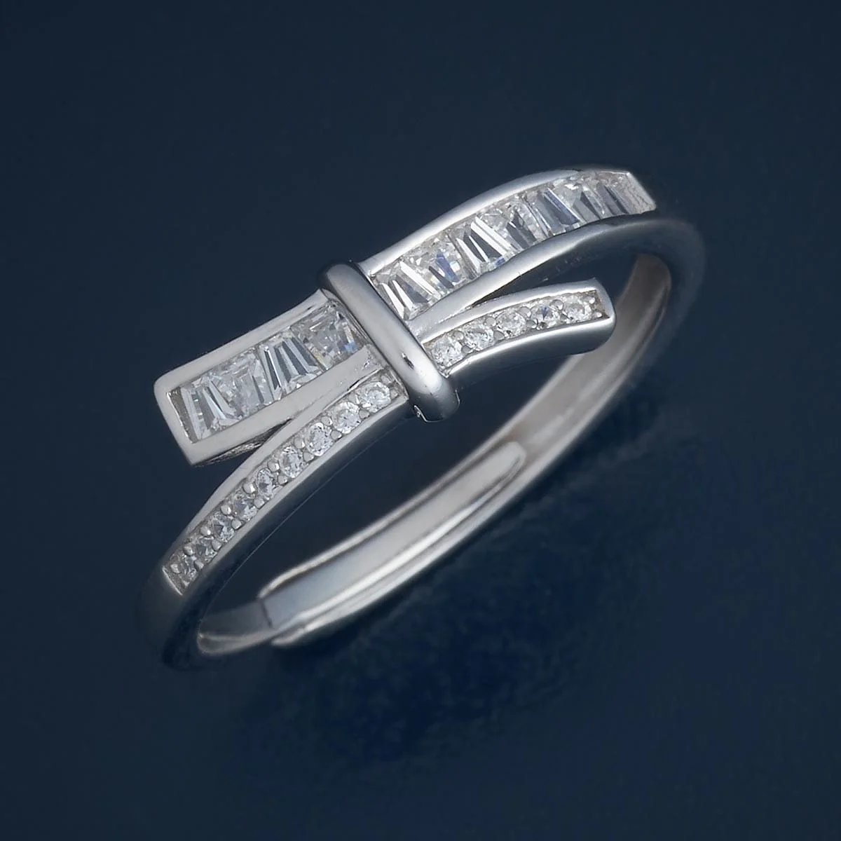 92.5 Silver Finger Ring 182929 - Image 6