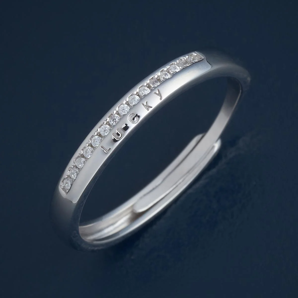 92.5 Silver Finger Ring 182930 - Image 6
