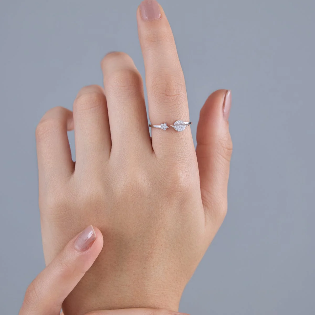 92.5 Silver Finger Ring 182949 - Image 2
