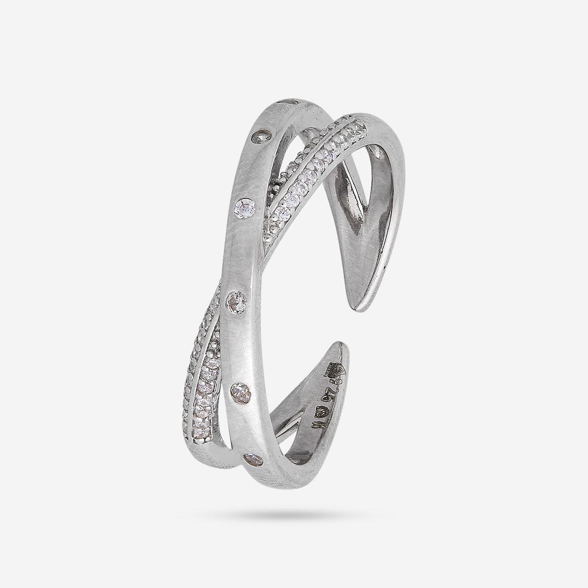 92.5 Silver Finger Ring 188312 - Image 5