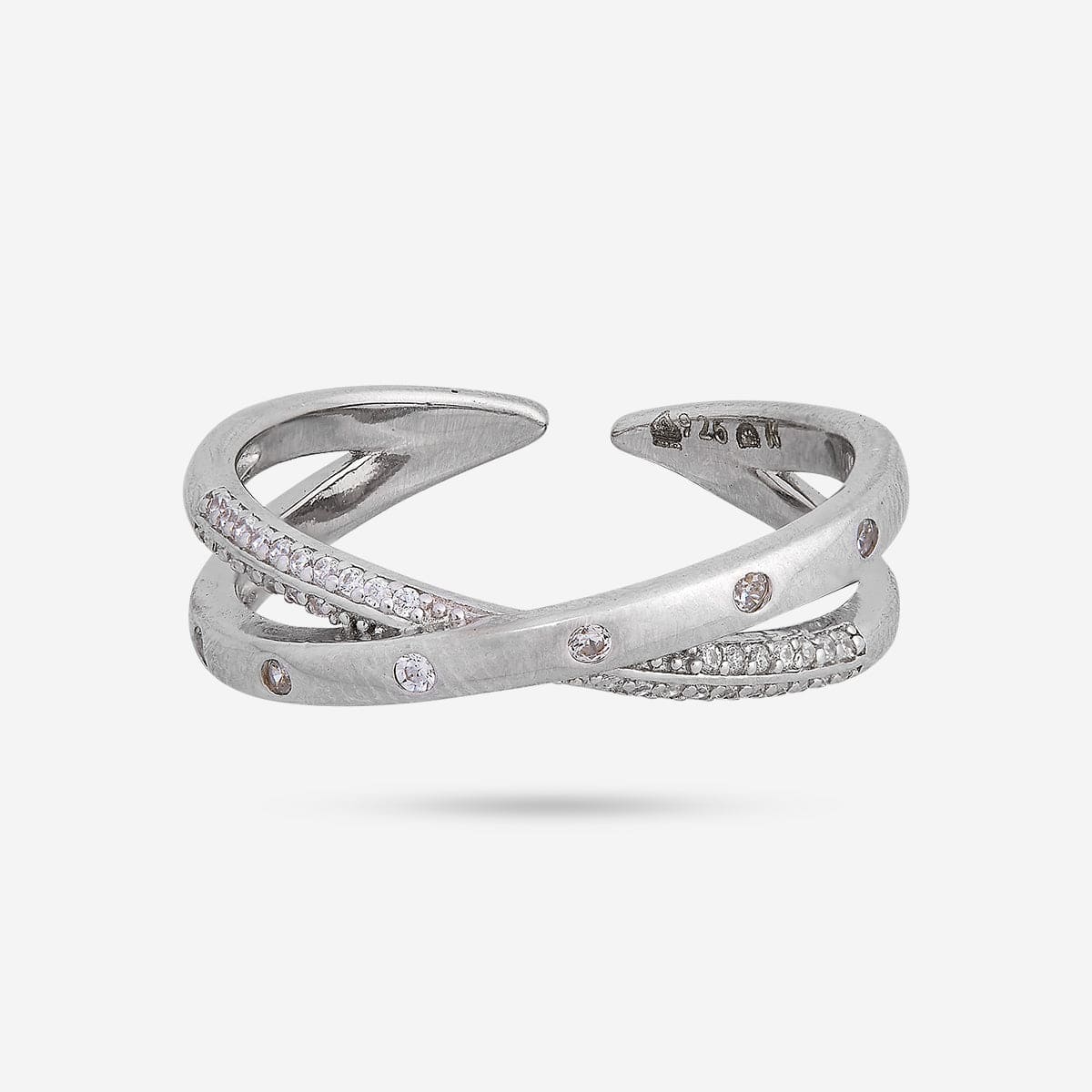 92.5 Silver Finger Ring 188312 - Image 8