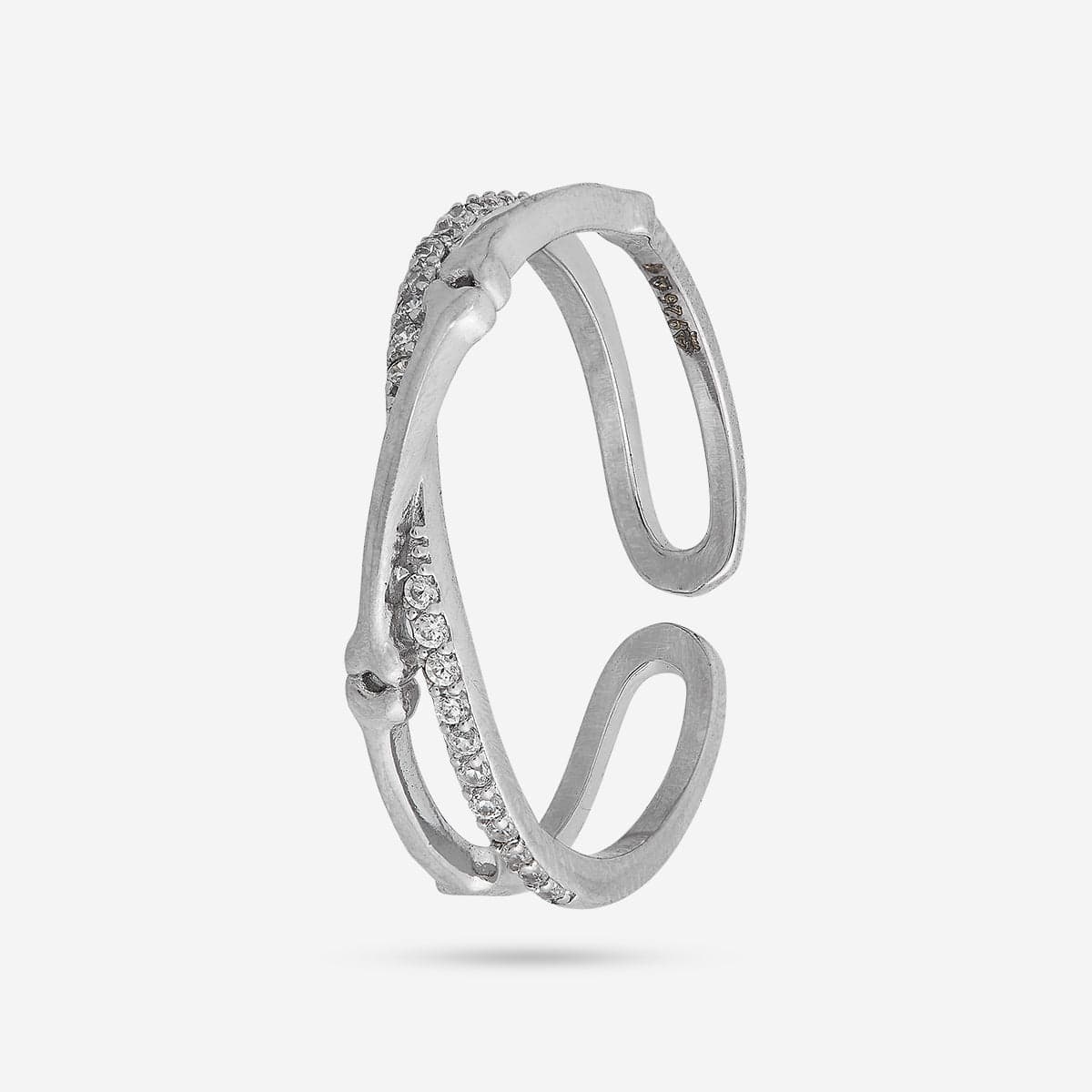 92.5 Silver Finger Ring 188313 - Image 5