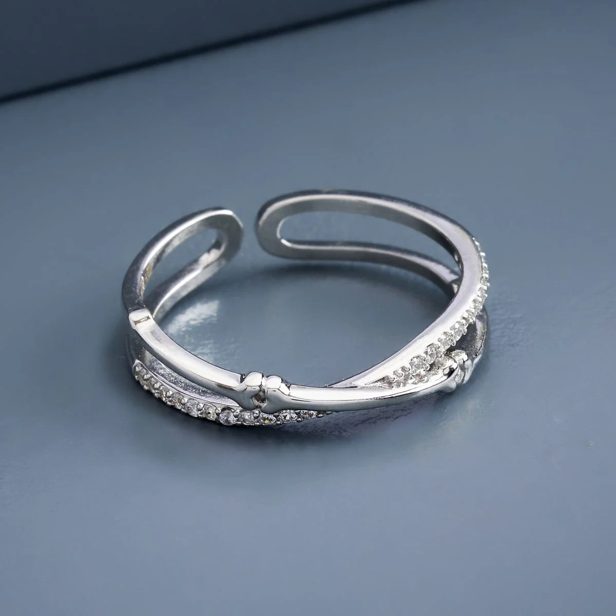 92.5 Silver Finger Ring 188313 - Image 6