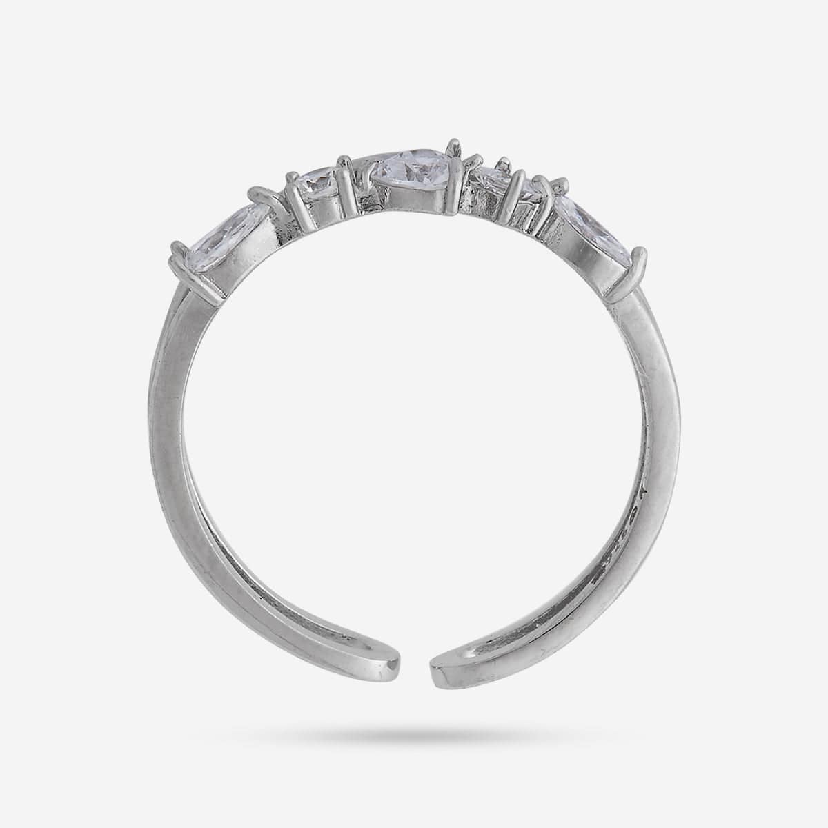 92.5 Silver Finger Ring 188314 - Image 9