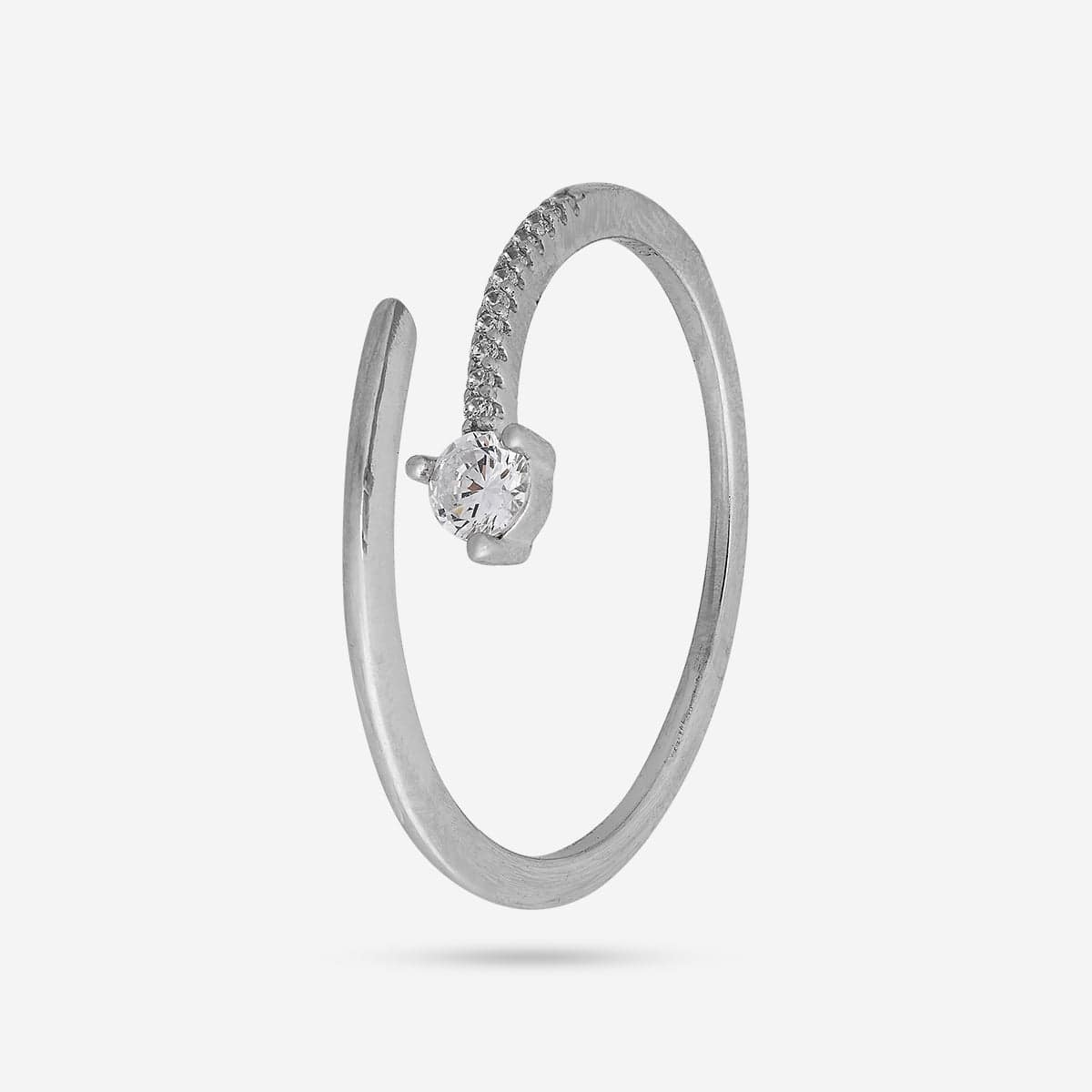 92.5 Silver Finger Ring 188315 - Image 5