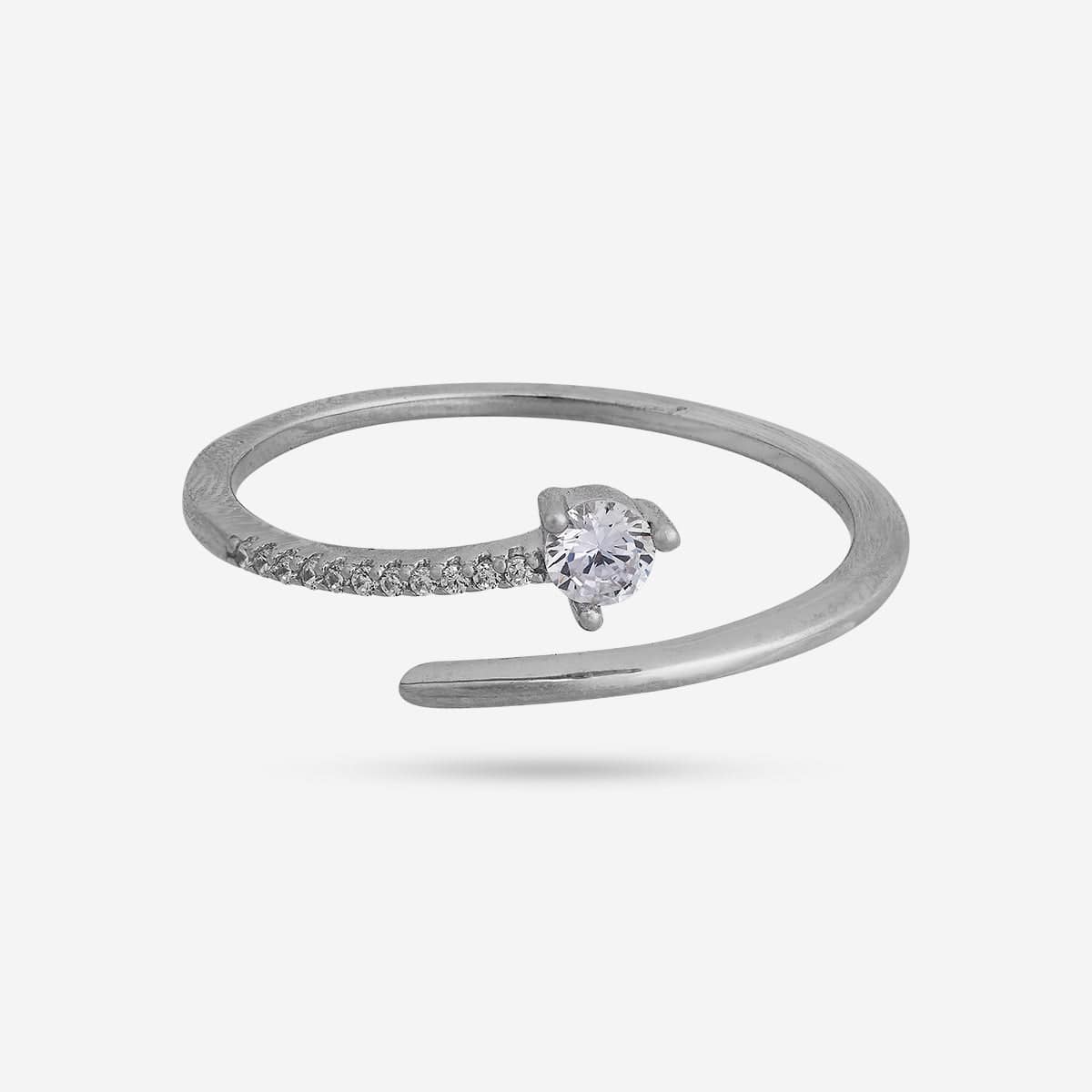 92.5 Silver Finger Ring 188315 - Image 8