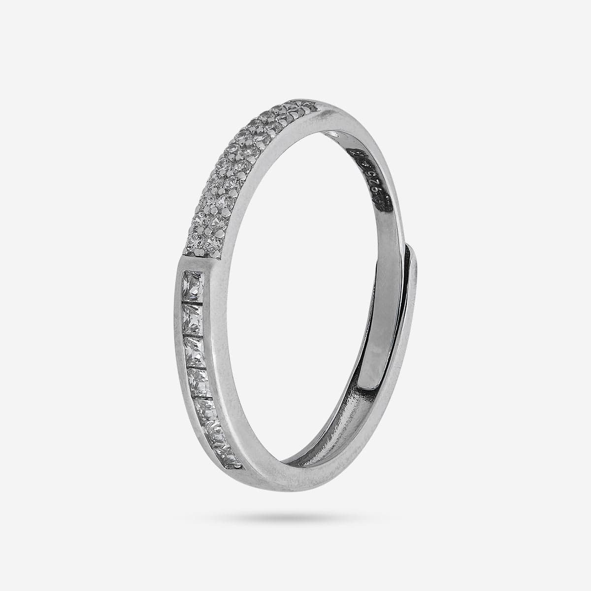 92.5 Silver Finger Ring 188498 - Image 6
