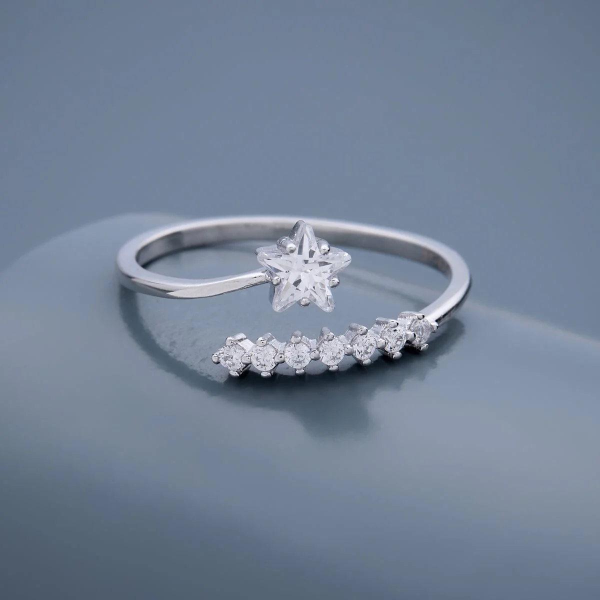 92.5 Silver Finger Ring 188502 - Image 7