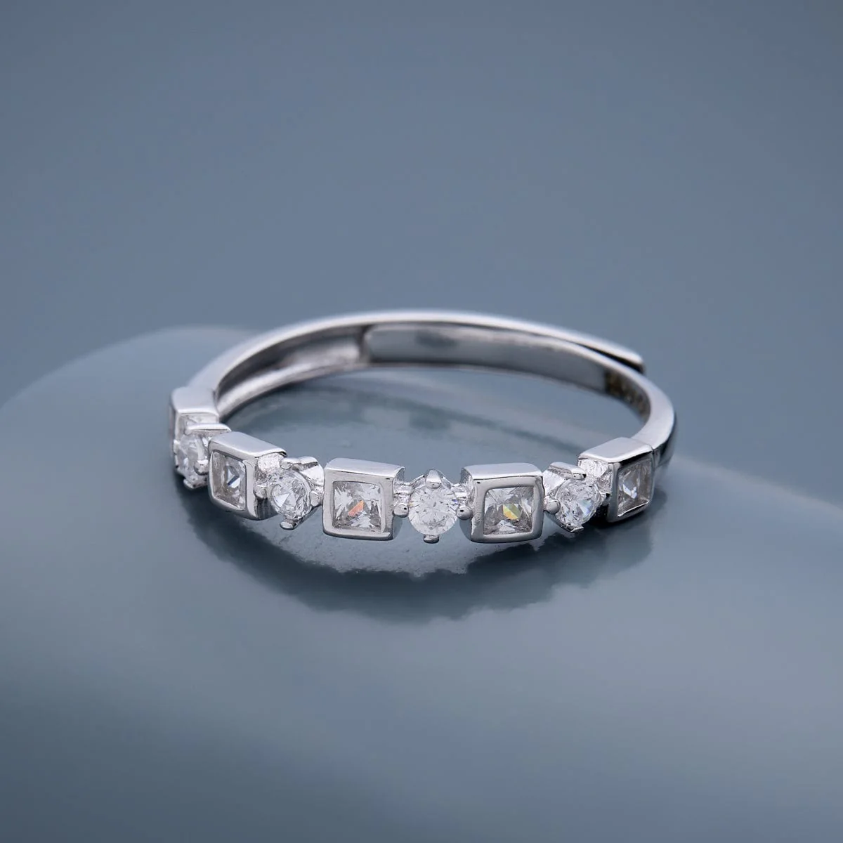 92.5 Silver Finger Ring 188503 - Image 6