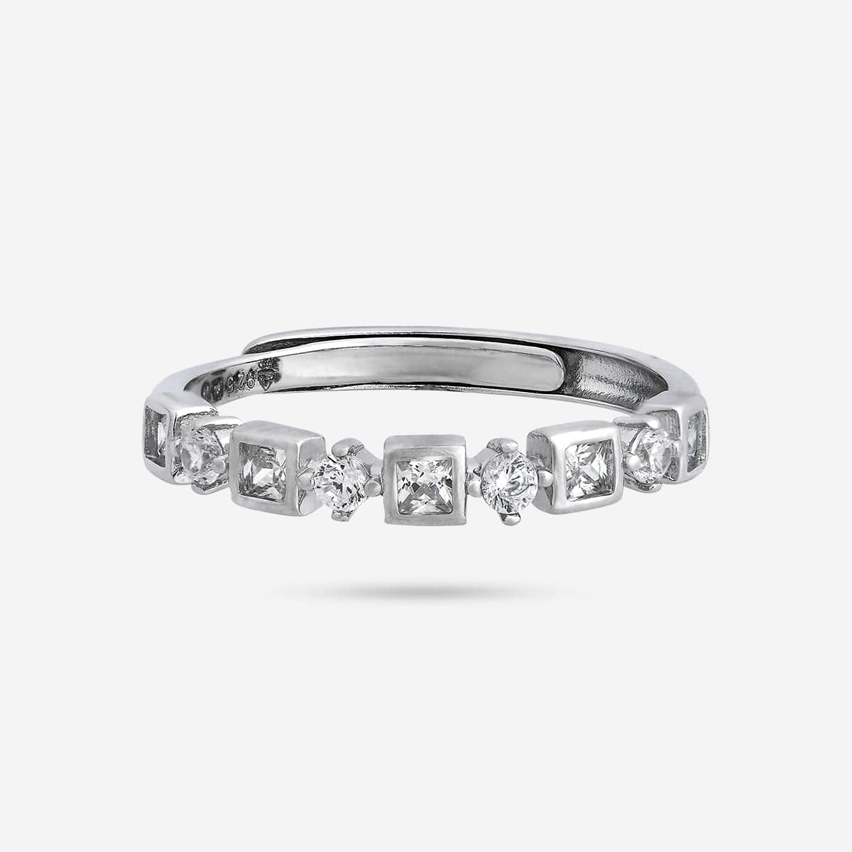 92.5 Silver Finger Ring 188503 - Image 8