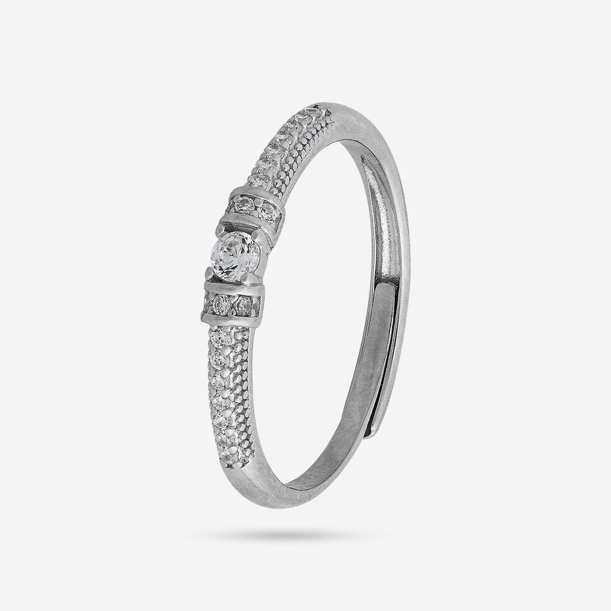 92.5 Silver Finger Ring 188509 - Image 6