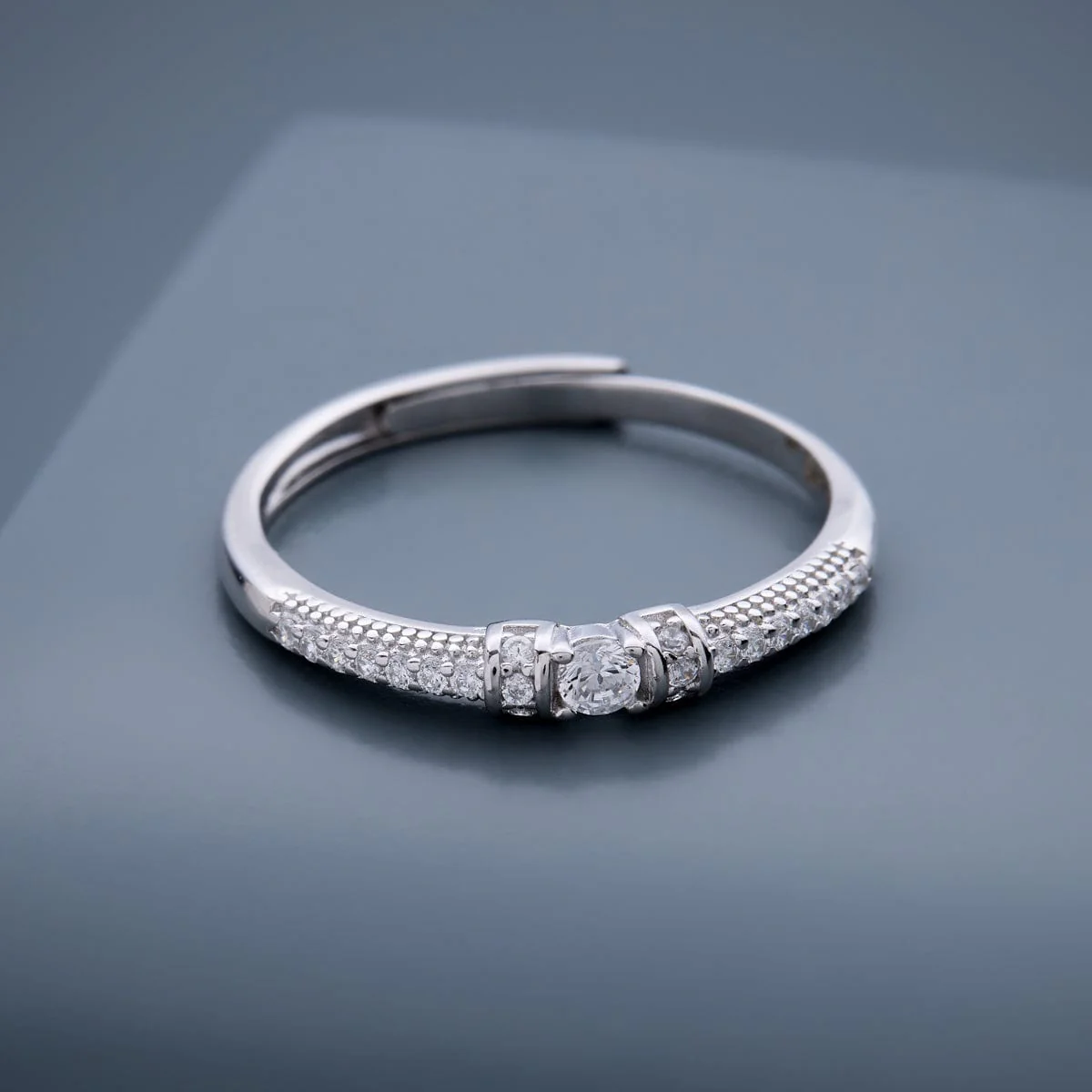 92.5 Silver Finger Ring 188509 - Image 7
