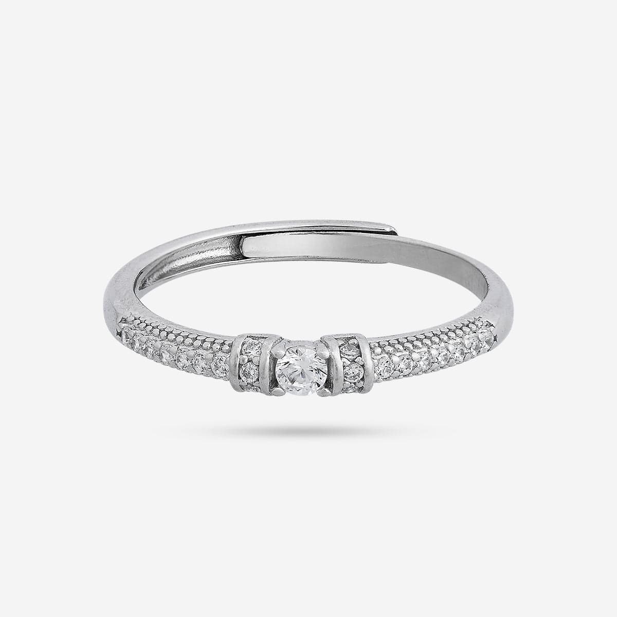 92.5 Silver Finger Ring 188509 - Image 8