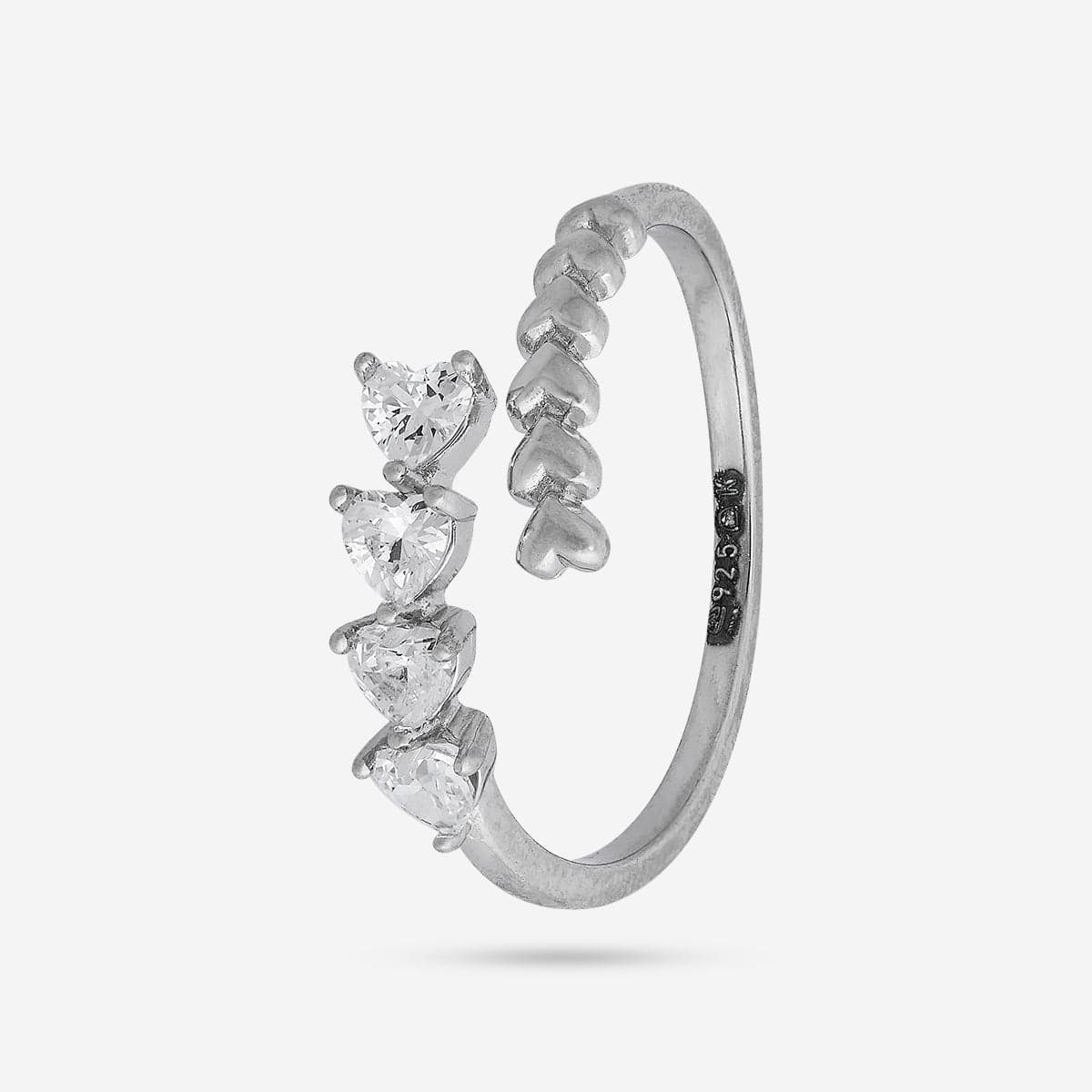 92.5 Silver Finger Ring 188510 - Image 5