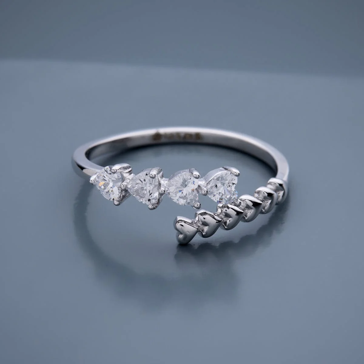 92.5 Silver Finger Ring 188510 - Image 6
