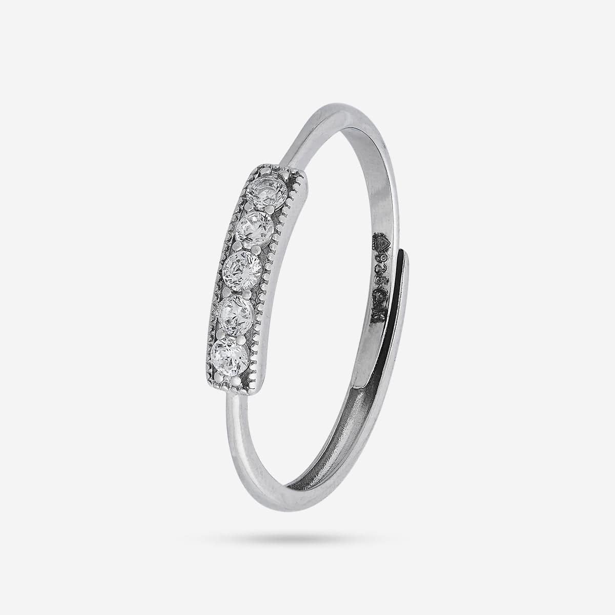 92.5 Silver Finger Ring 188511 - Image 6
