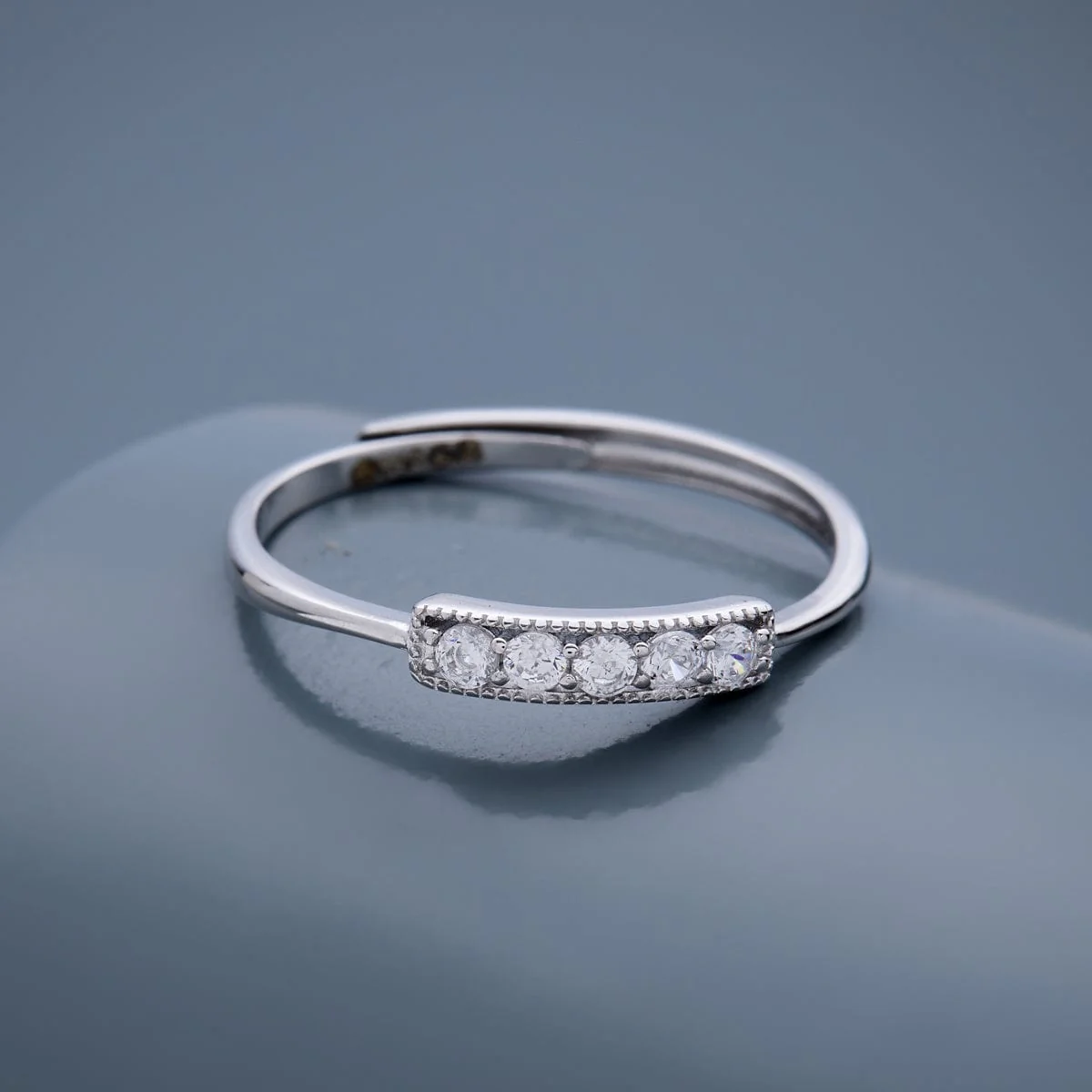 92.5 Silver Finger Ring 188511 - Image 7