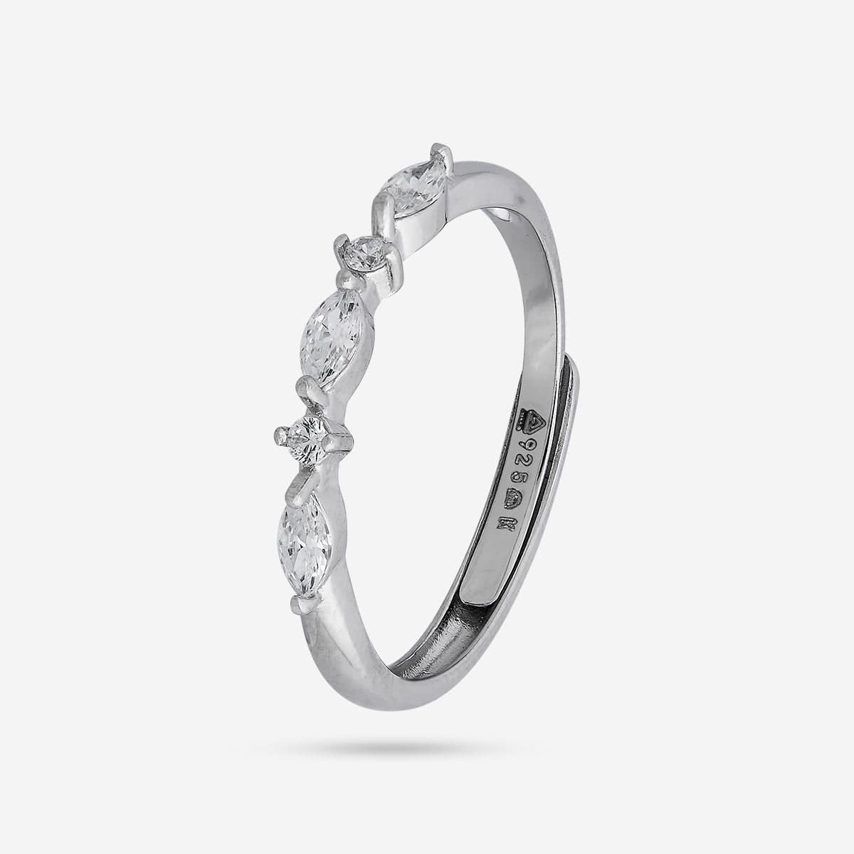 92.5 Silver Finger Ring 188512 - Image 5