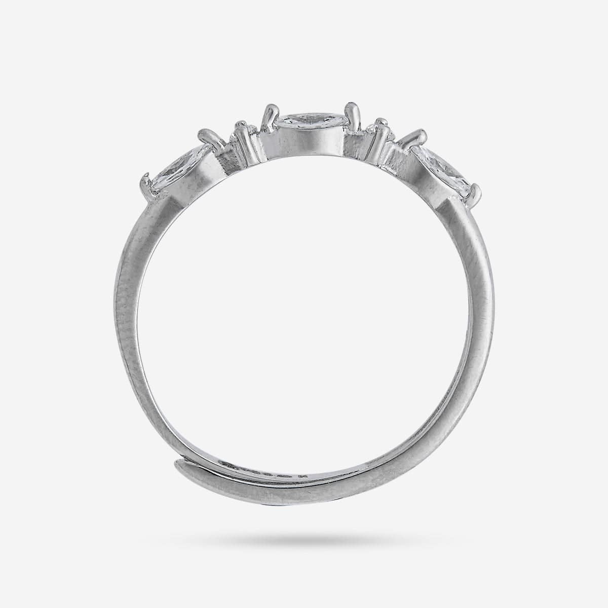 92.5 Silver Finger Ring 188512 - Image 9