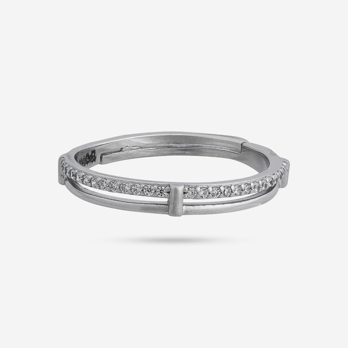 92.5 Silver Finger Ring 188514 - Image 8