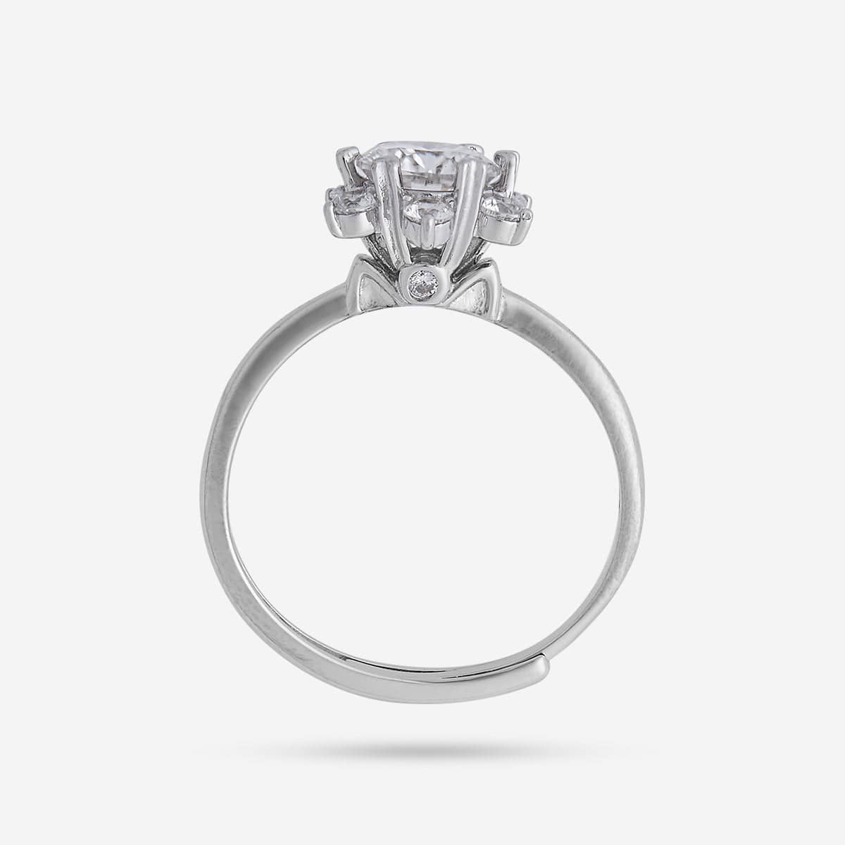 92.5 Silver Finger Ring 188515 - Image 9