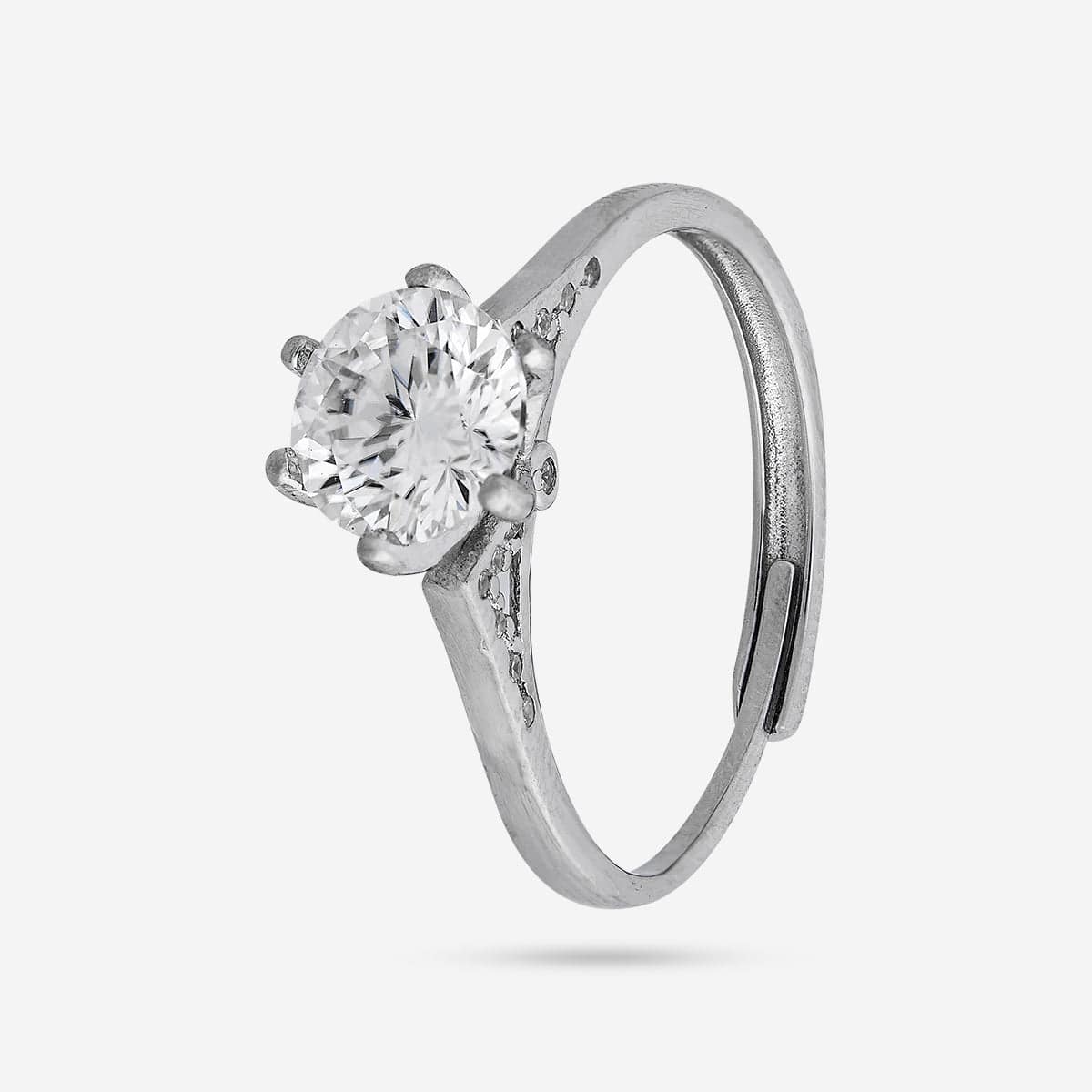 92.5 Silver Finger Ring 188519 - Image 5