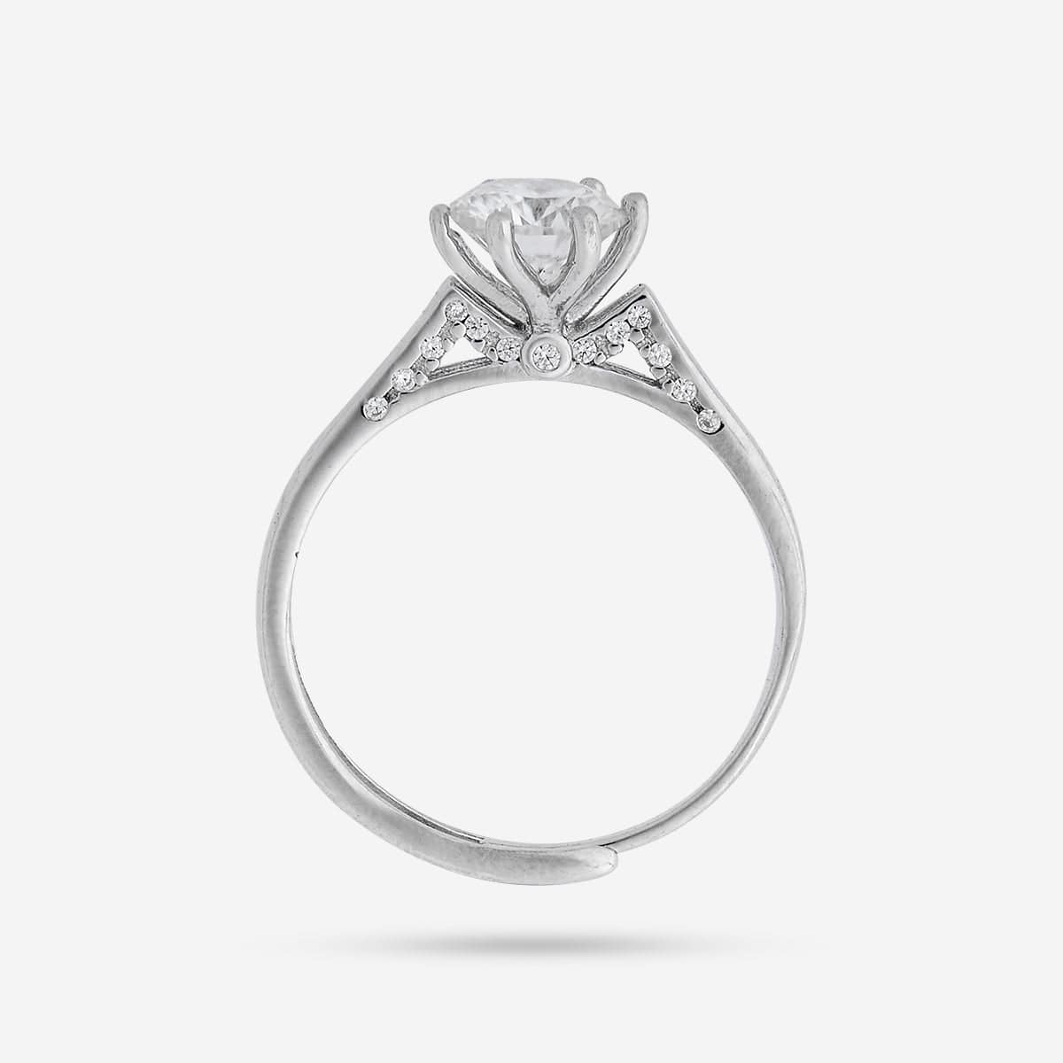 92.5 Silver Finger Ring 188519 - Image 9