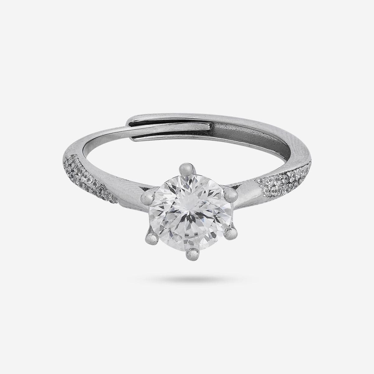 92.5 Silver Finger Ring 188522 - Image 8