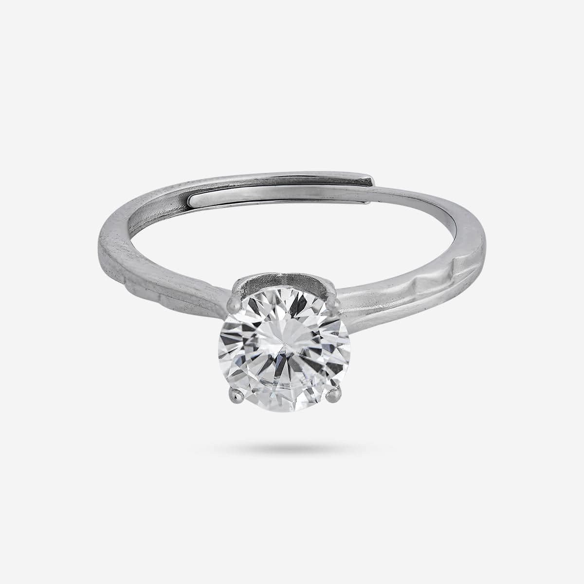 92.5 Silver Finger Ring 188523 - Image 8