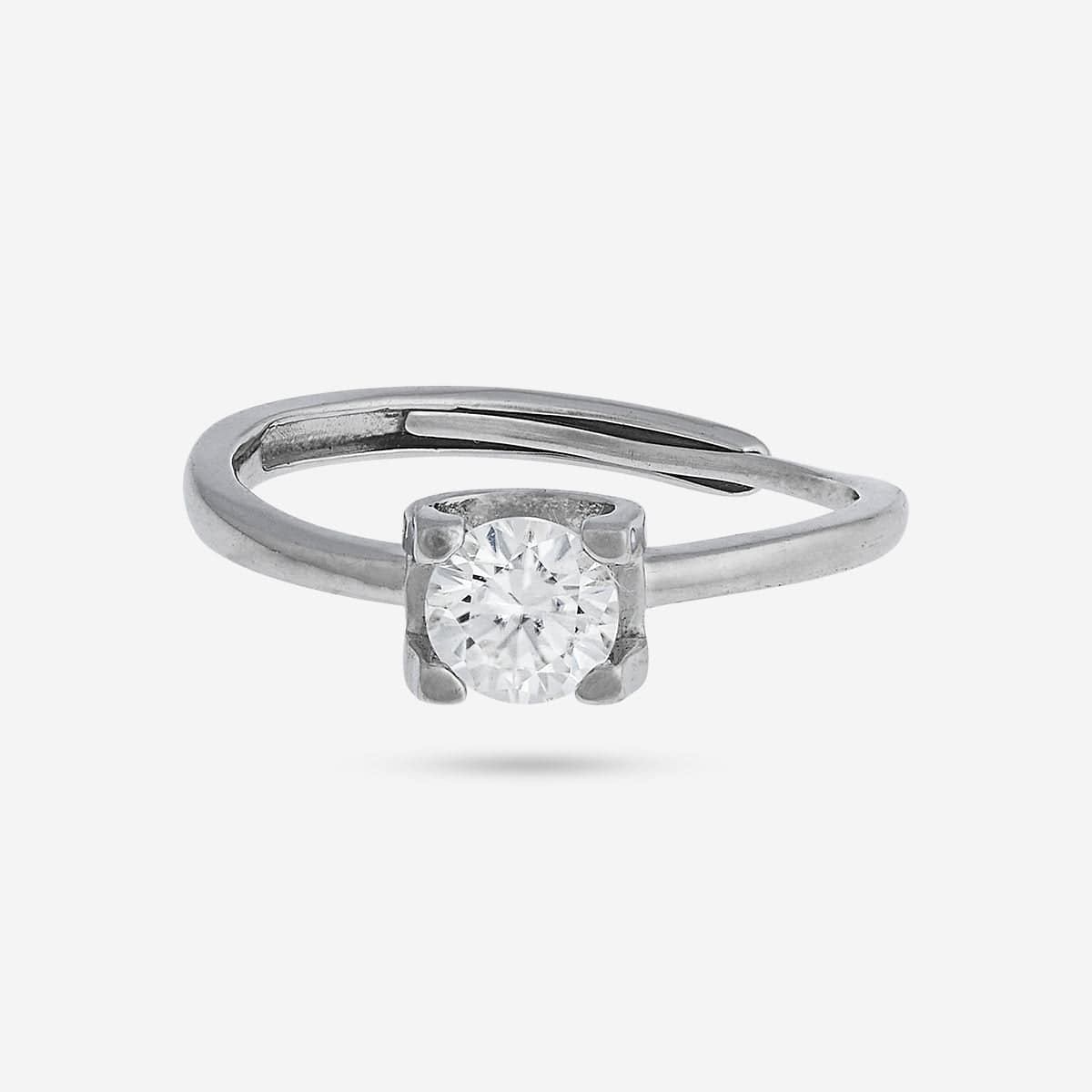 92.5 Silver Finger Ring 188525 - Image 8
