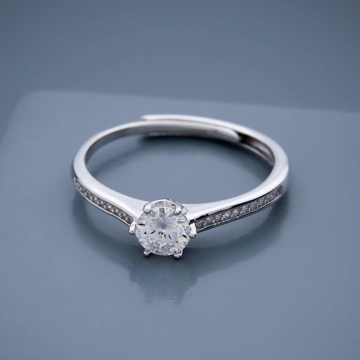 92.5 Silver Finger Ring 188540 - Image 7