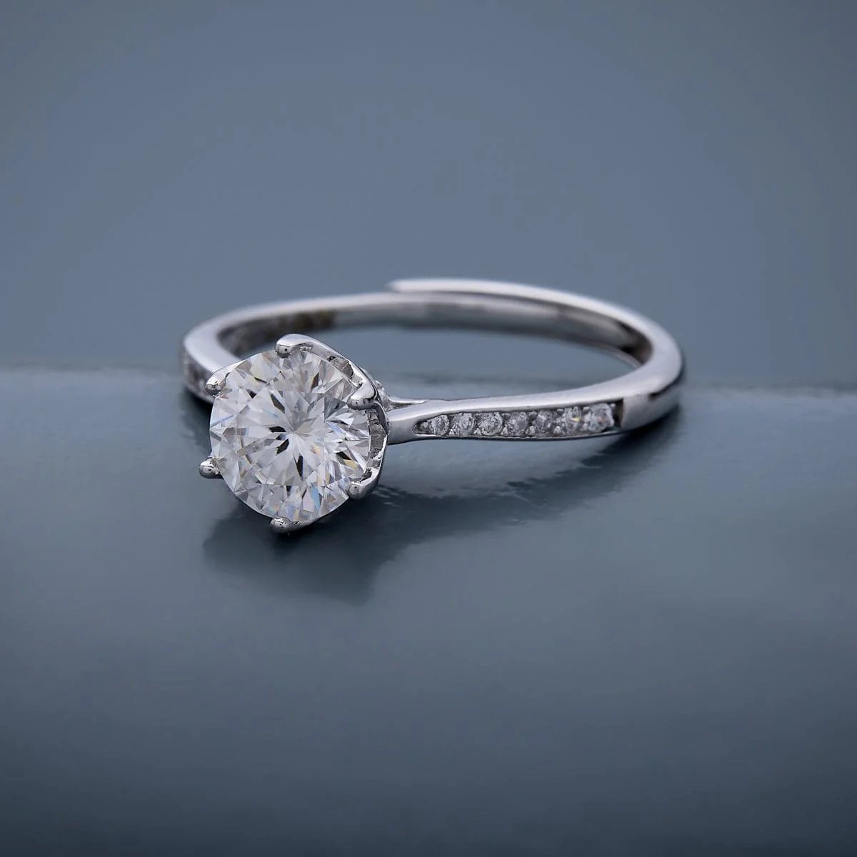 92.5 Silver Finger Ring 188541 - Image 6