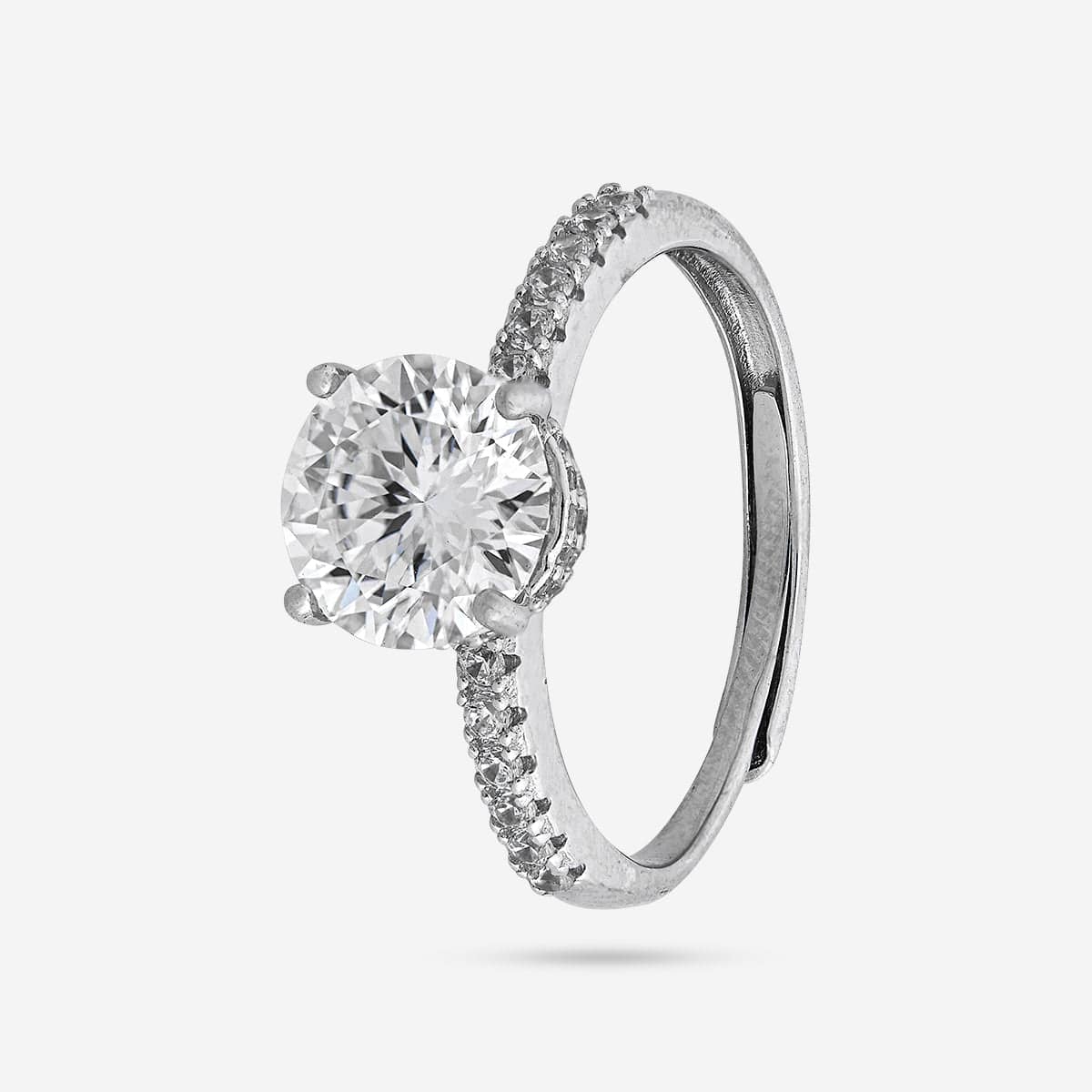 92.5 Silver Finger Ring 188545 - Image 6
