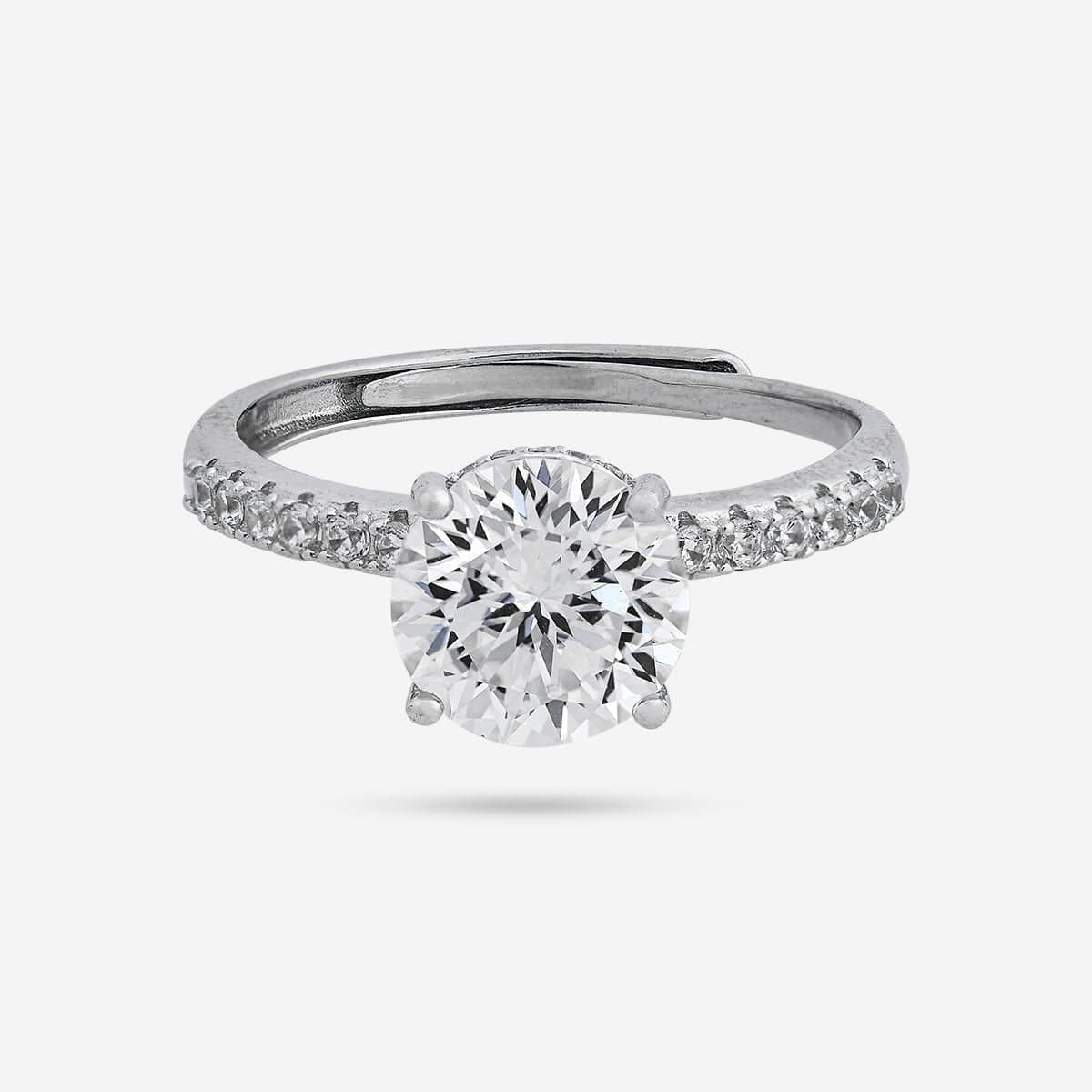 92.5 Silver Finger Ring 188545 - Image 8