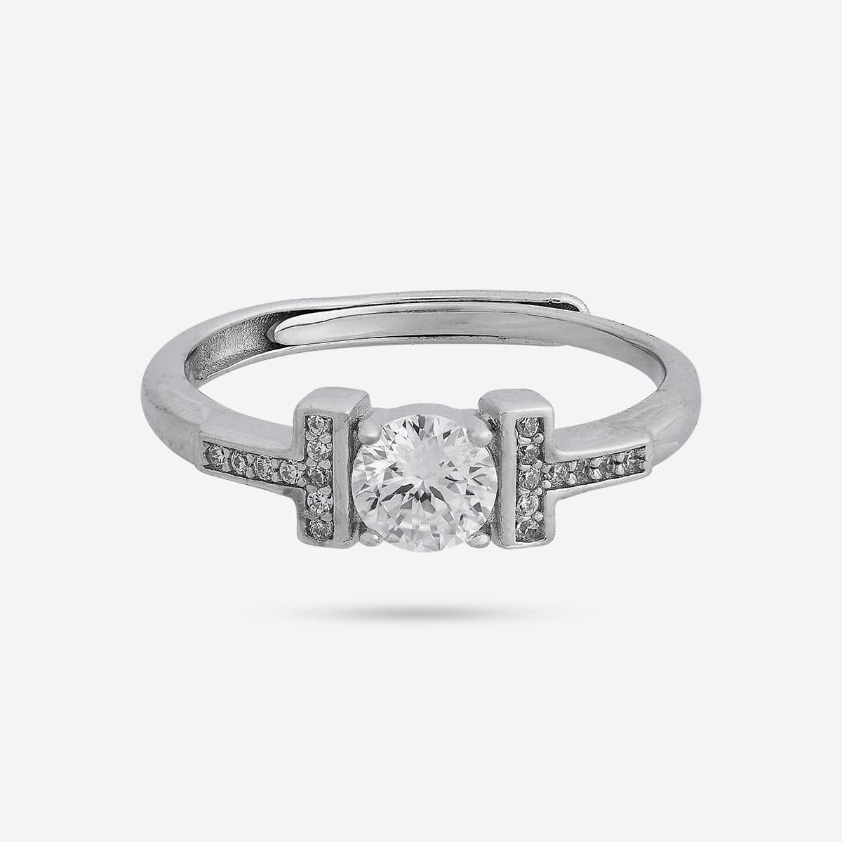 92.5 Silver Finger Ring 188546 - Image 8
