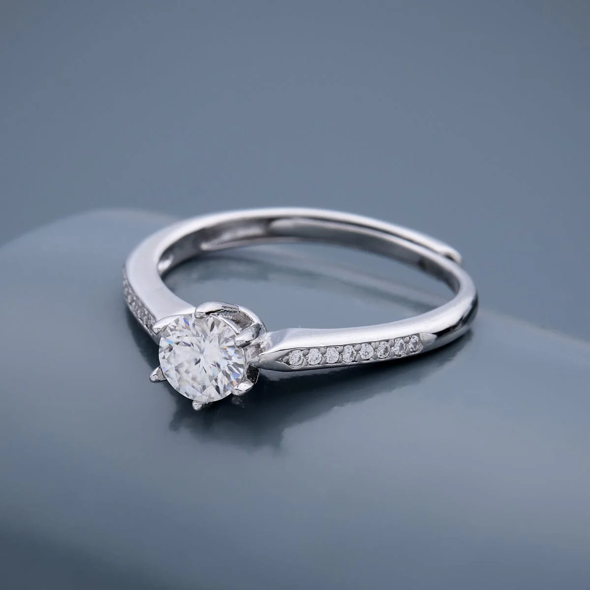 92.5 Silver Finger Ring 188547 - Image 7