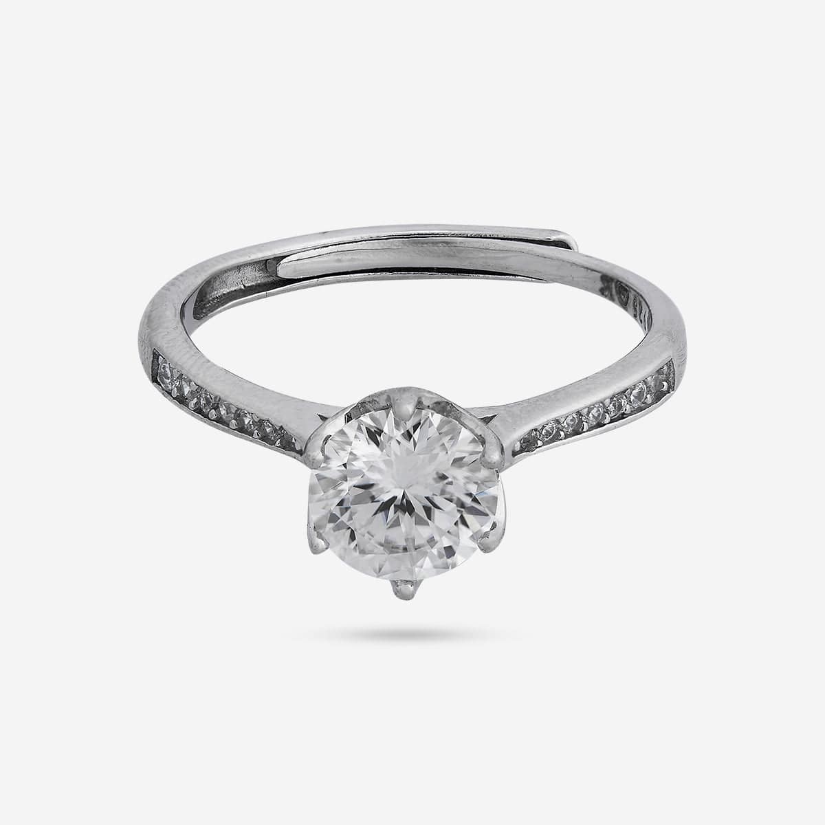 92.5 Silver Finger Ring 188547 - Image 8